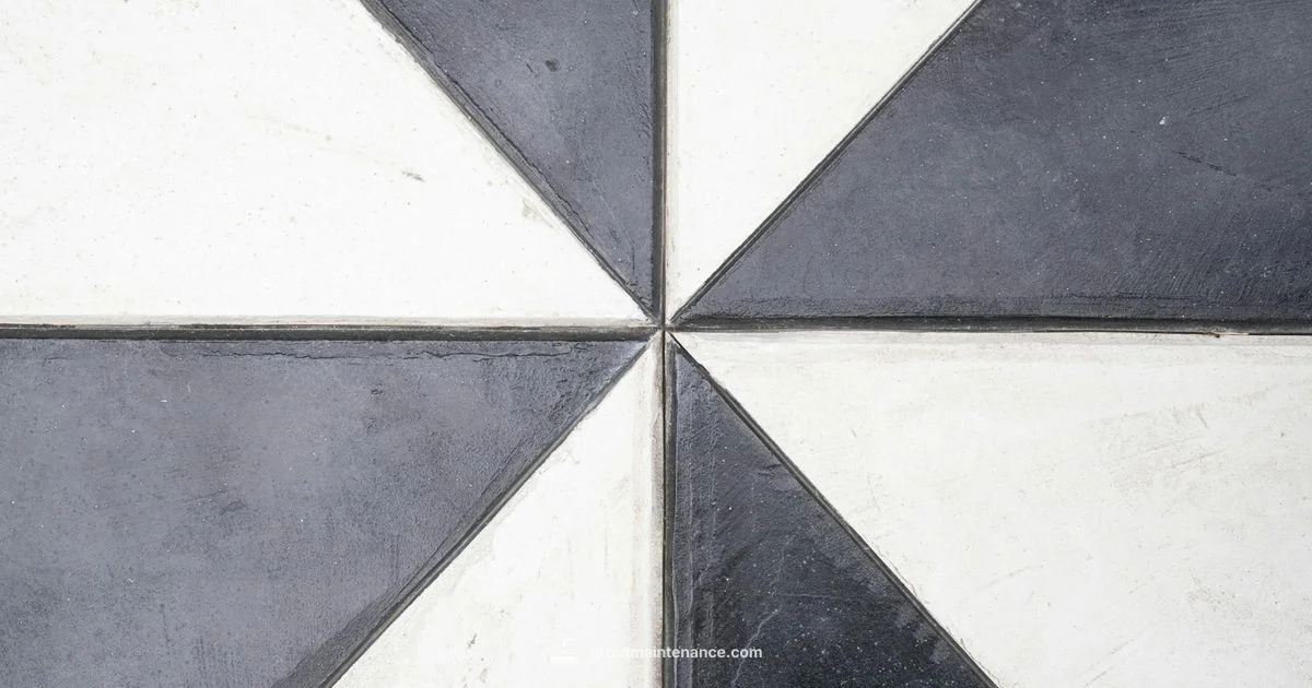 Dark Grout Look Dark Grout Look - Grout Maintenance