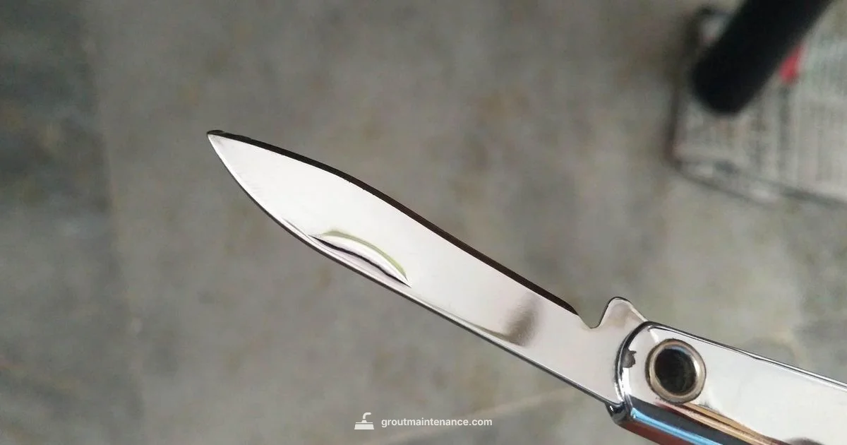 Grout Knife Guide - Grout Maintenance
