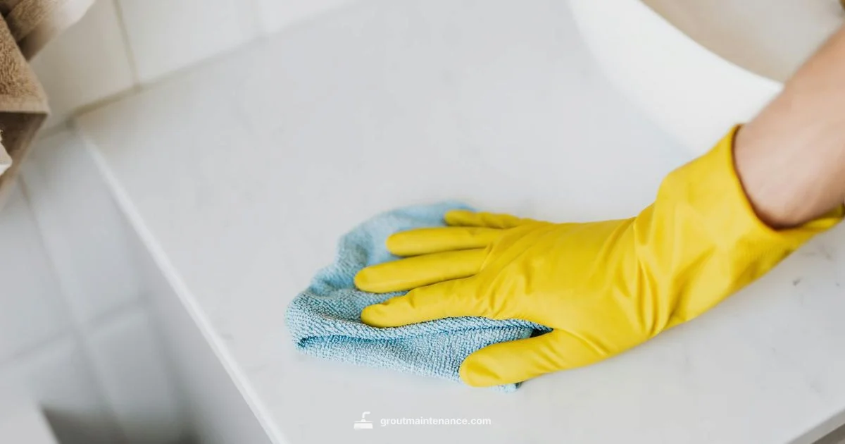 Efflorescence Cleanup - Grout Maintenance