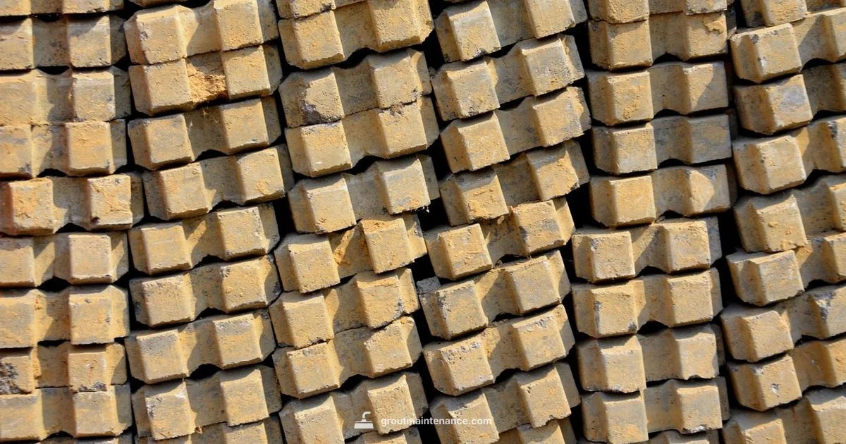 Hexagon Pavers Guide - Grout Maintenance