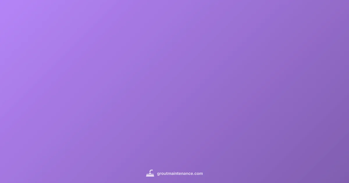 Choosing the Right Grout - Grout Maintenance (illustration)