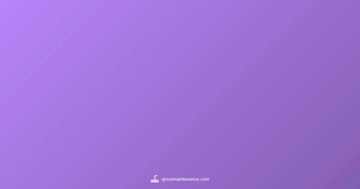 Shower Grout Guide - Grout Maintenance (illustration)