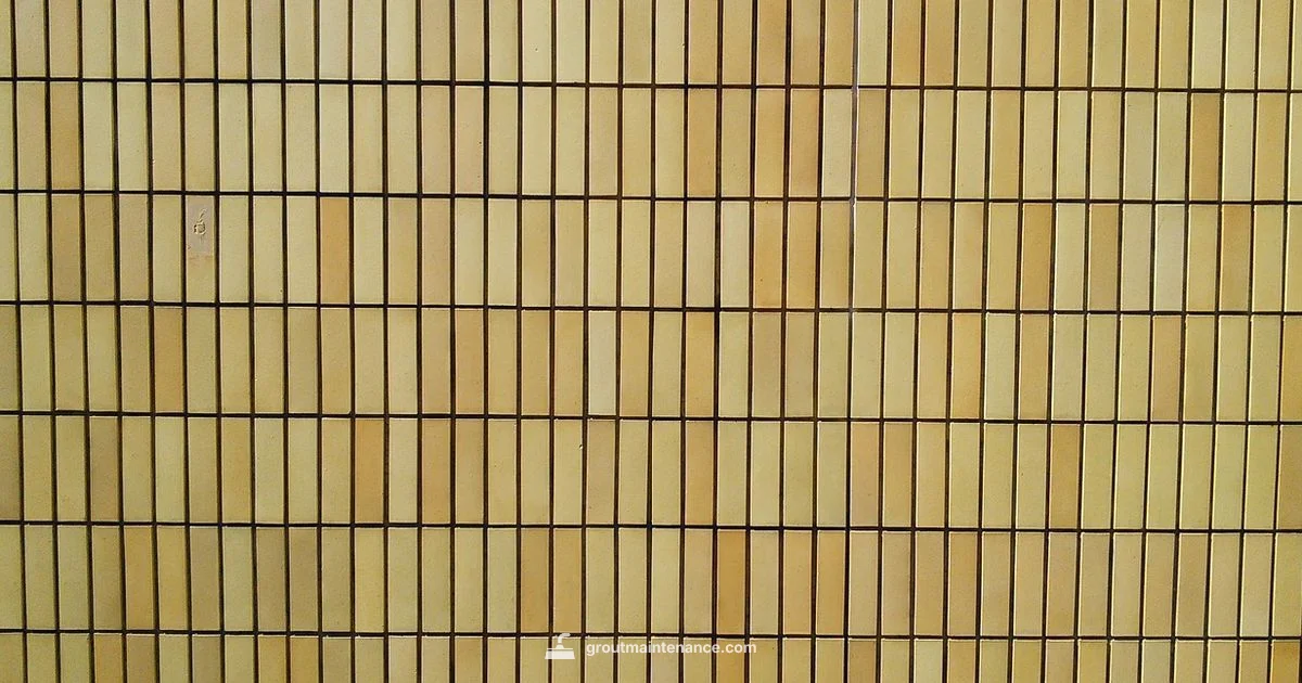 Grout Wall Tiles - Grout Maintenance