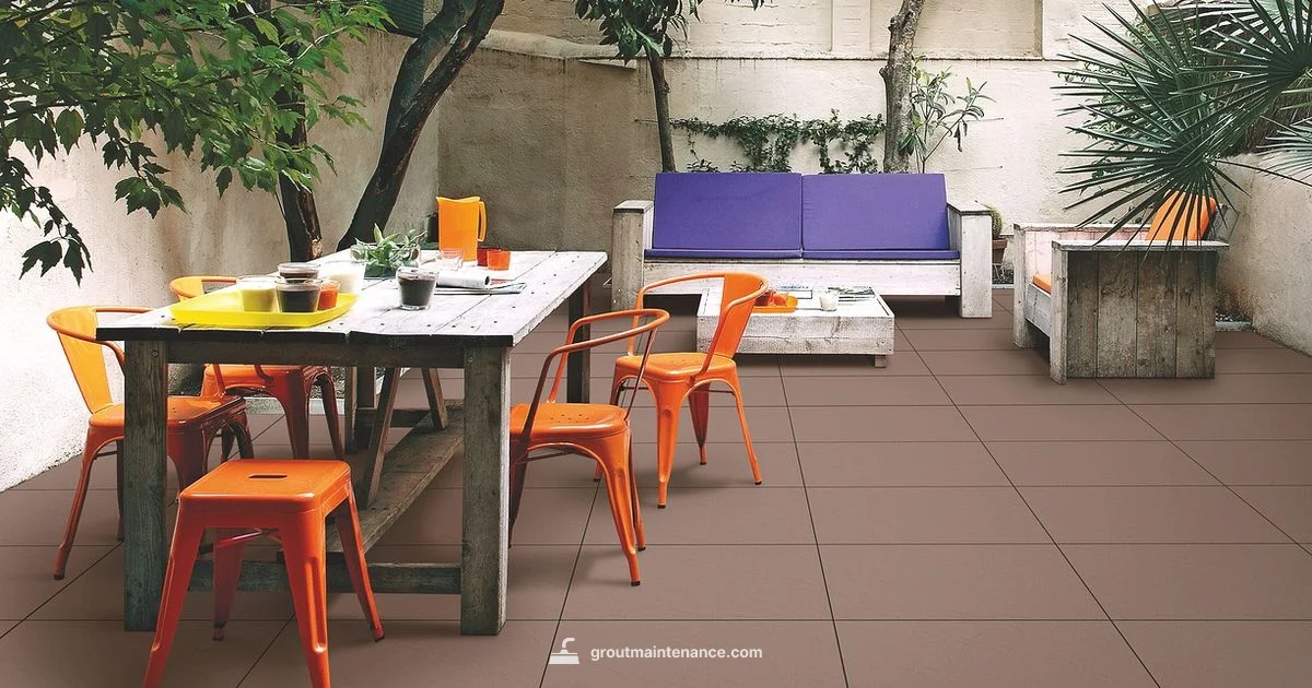 Patio Grout Care - Grout Maintenance