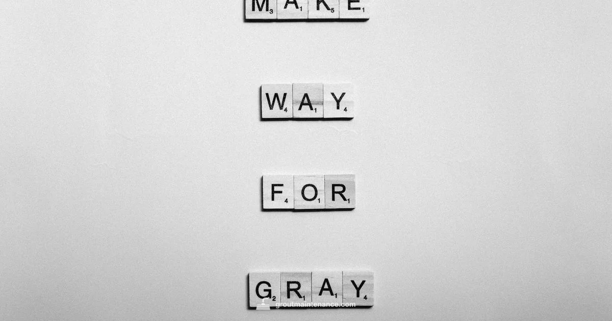 Pearl Gray Grout Guide - Grout Maintenance