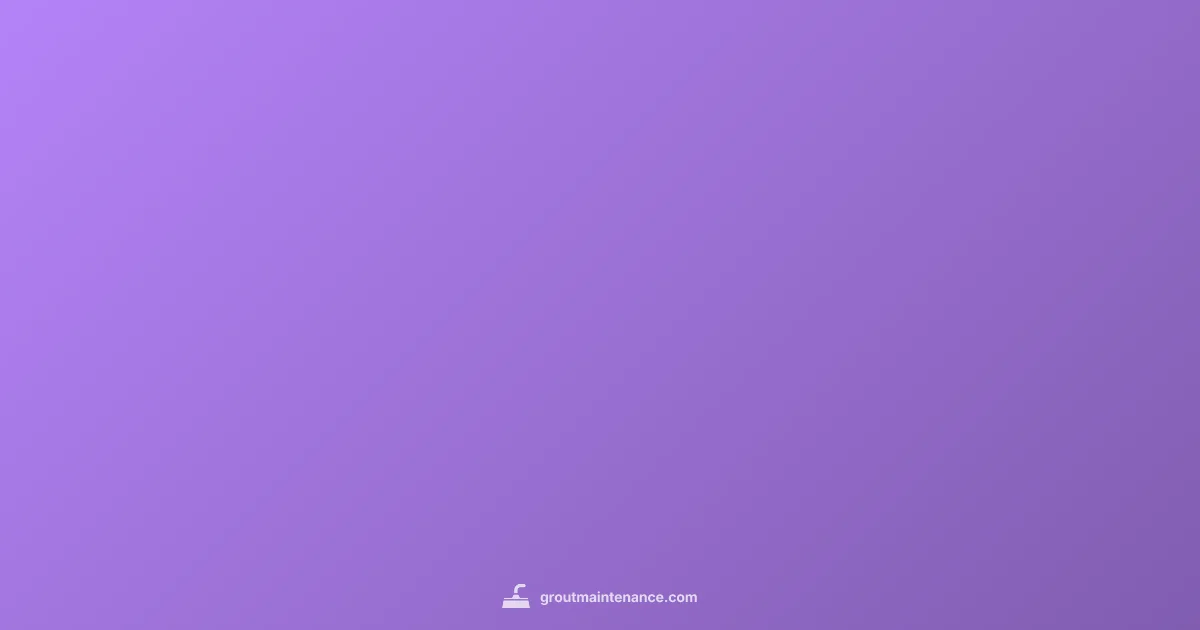 Sealing Grout Guide - Grout Maintenance (illustration)